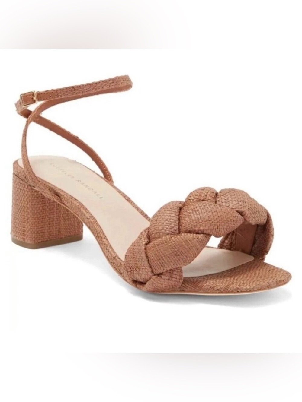 Loeffler Randall Avril Low Heel Braided Sandal size 5